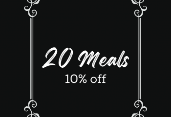 20 Meal Weekly Subscription