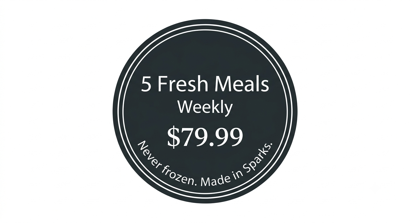 5 Meal Weekly Subscription