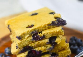 Entrée: #9 Blueberry Protein Pancakes