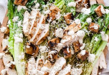 Entrée: #5 Chicken Caesar Salad Bowl