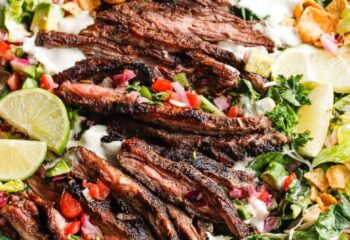 Entrée: #9 Steak Taco Salad