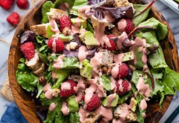 Entrée: #10 Raspberry Chicken Salad