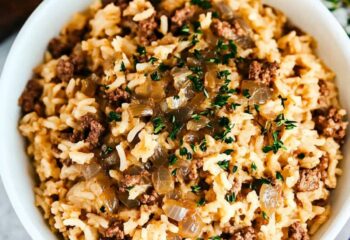 Entrée: #3 Turkey Melt Burger Bowl