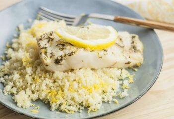 Entrée: #4 Lemon Pepper Cod