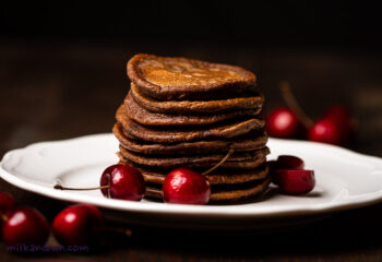 Breakfast: #12 Black Forest Cake Protein Pancakes
