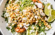 Entrée: #7 Chicken Street Corn Bowl