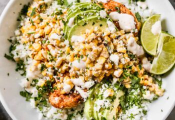 Entrée: #7 Chicken Street Corn Bowl