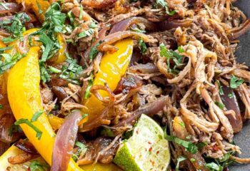 Entrée: #7 Carnitas Fajitas