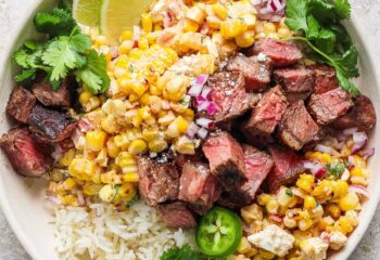 Entrée: #7 Steak Street Corn Bowl