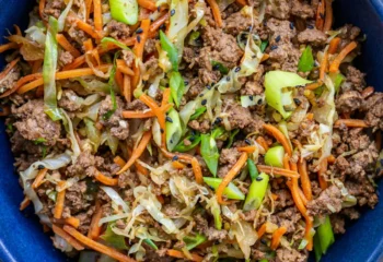 Entrée: #1 Beef Egg Roll Bowl