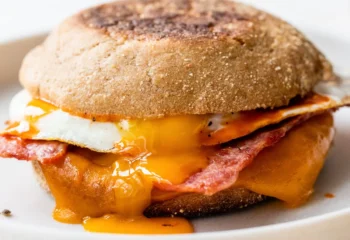 Breakfast: #11 Hot Honey Breakfast Sandwich