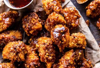 Entrée: #8 Nashville Hot Popcorn Chicken