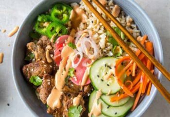 Entrée: #2 Chicken Bahn Mi Bowl