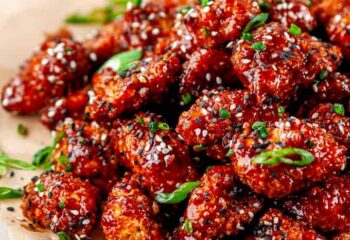 Entrée: #8 Thai Sweet Chili Popcorn Chicken