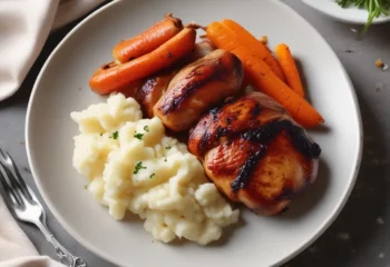 Entrée: #5 BBQ Chicken Bowl