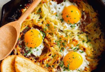 Entrée: #9 Hash Brown Breakfast
