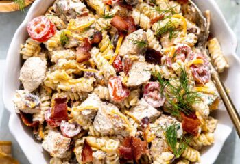 Entrée: #6 Chicken Bacon Ranch Pasta Salad