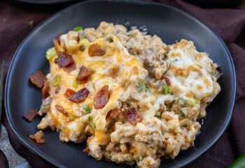 Entrée: #3 Jalapeño Popper Burger Bowl Entrée: #3 Jalapeño Popper Burger Bowl