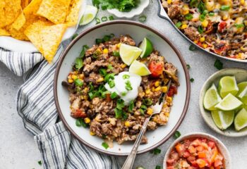 Entrée: #3 Southwest Burger Bowl
