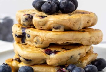 Entrée: #9 Blueberry Protein Pancakes