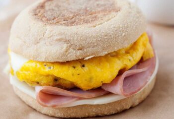 Entrée: #10 Canadian Bacon Breakfast Sandwich