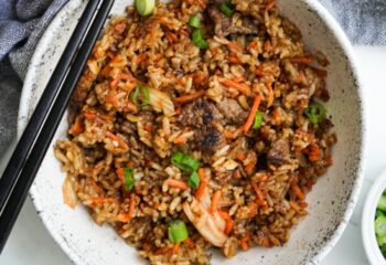 Entrée: #9 Korean Beef Bulgogi